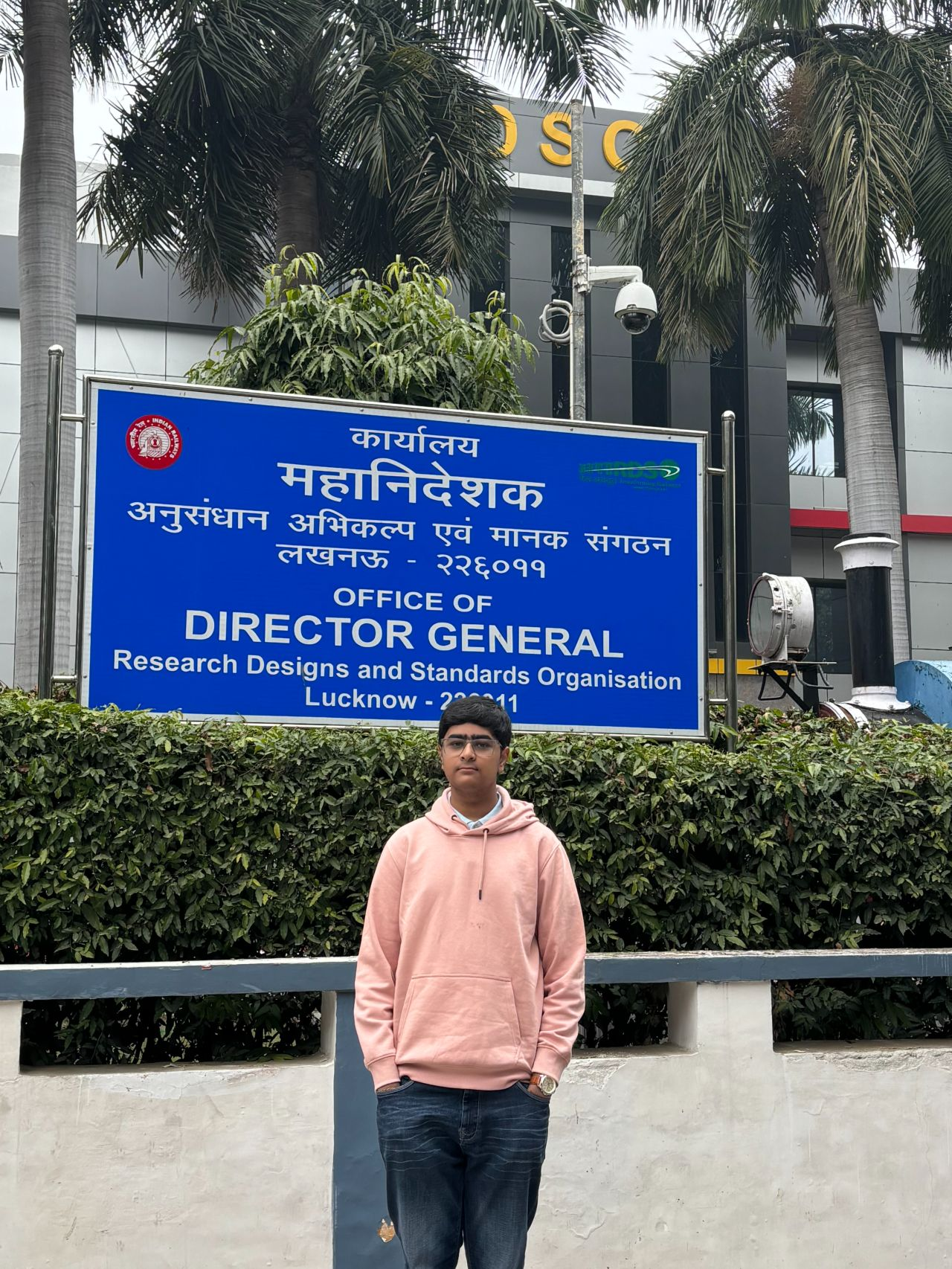 Research and Development Internship - Indian Railways (RDSO)