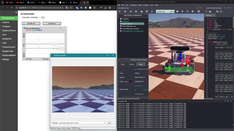 Vision Language Action AI Model and Simulation
